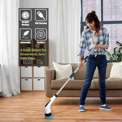 9-in-1 Electric Cleaning Brush | فرشاة التنظيف الكهربائية 9 في 1