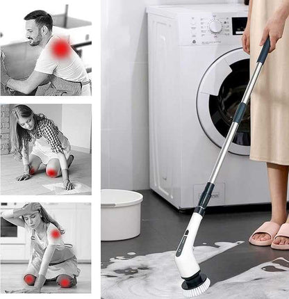 9-in-1 Electric Cleaning Brush | فرشاة التنظيف الكهربائية 9 في 1