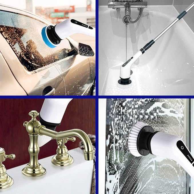 9-in-1 Electric Cleaning Brush | فرشاة التنظيف الكهربائية 9 في 1