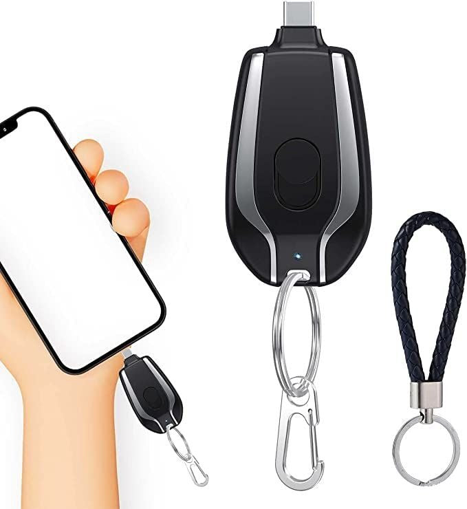 Emergency Portable Keychain Charger (Lightning) | شاحن ميدالية محمول للطوارئ (لايتنينج)